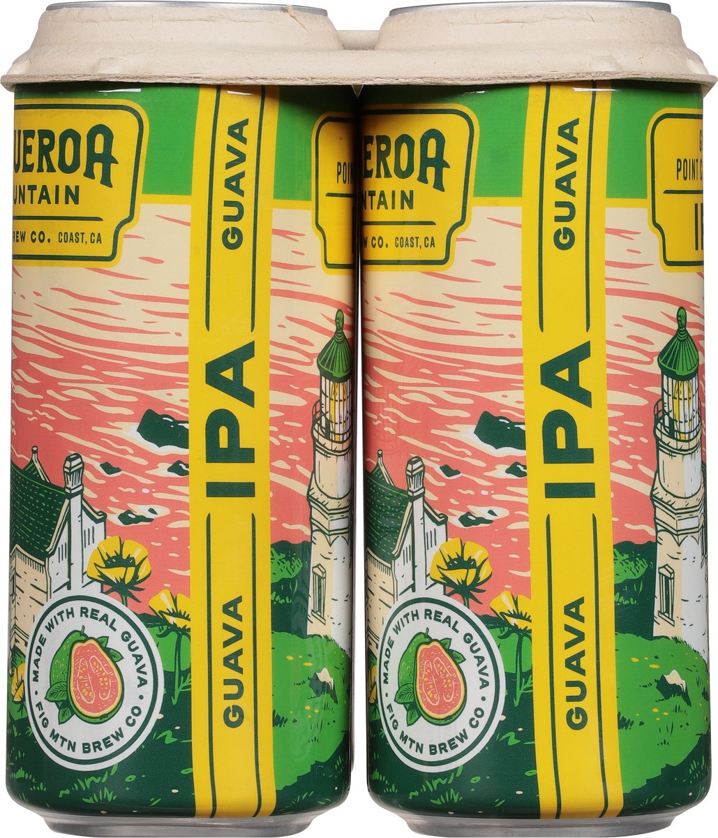 slide 6 of 10, Fig Mountain Guava Point Conception Ipa In Cans - 4-16 Fl Oz, 64 fl oz