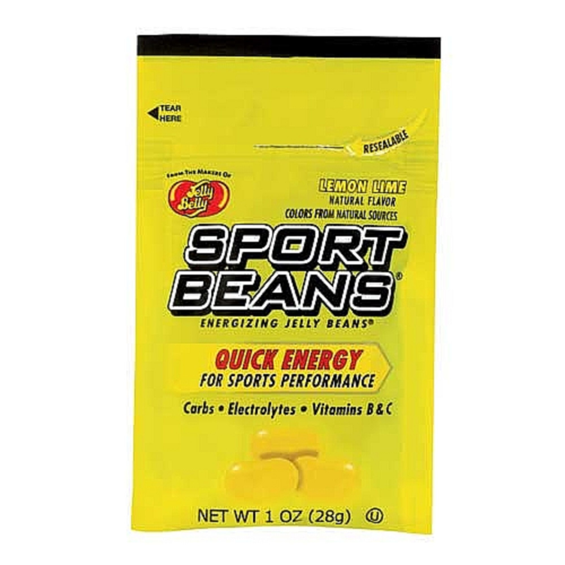 slide 1 of 1, Jelly Belly Sport Beans - Lemon Lime, 24 ct