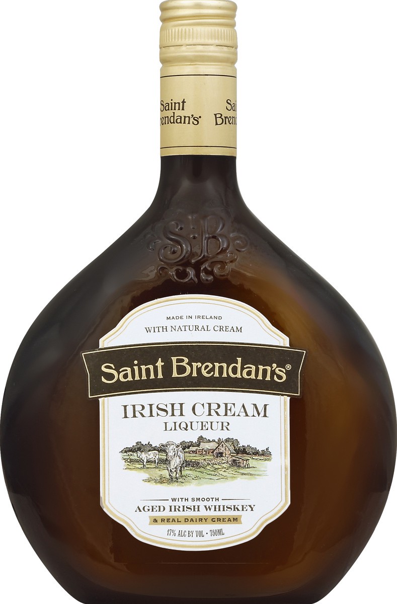 slide 2 of 3, Saint Brendan'S Irish Cream, 750ML, 750 ml