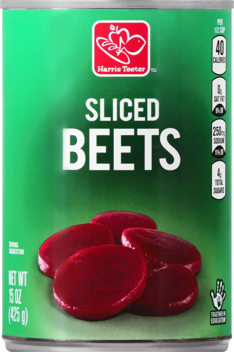 slide 9 of 11, Harris Teeter Sliced Beets, 15 oz