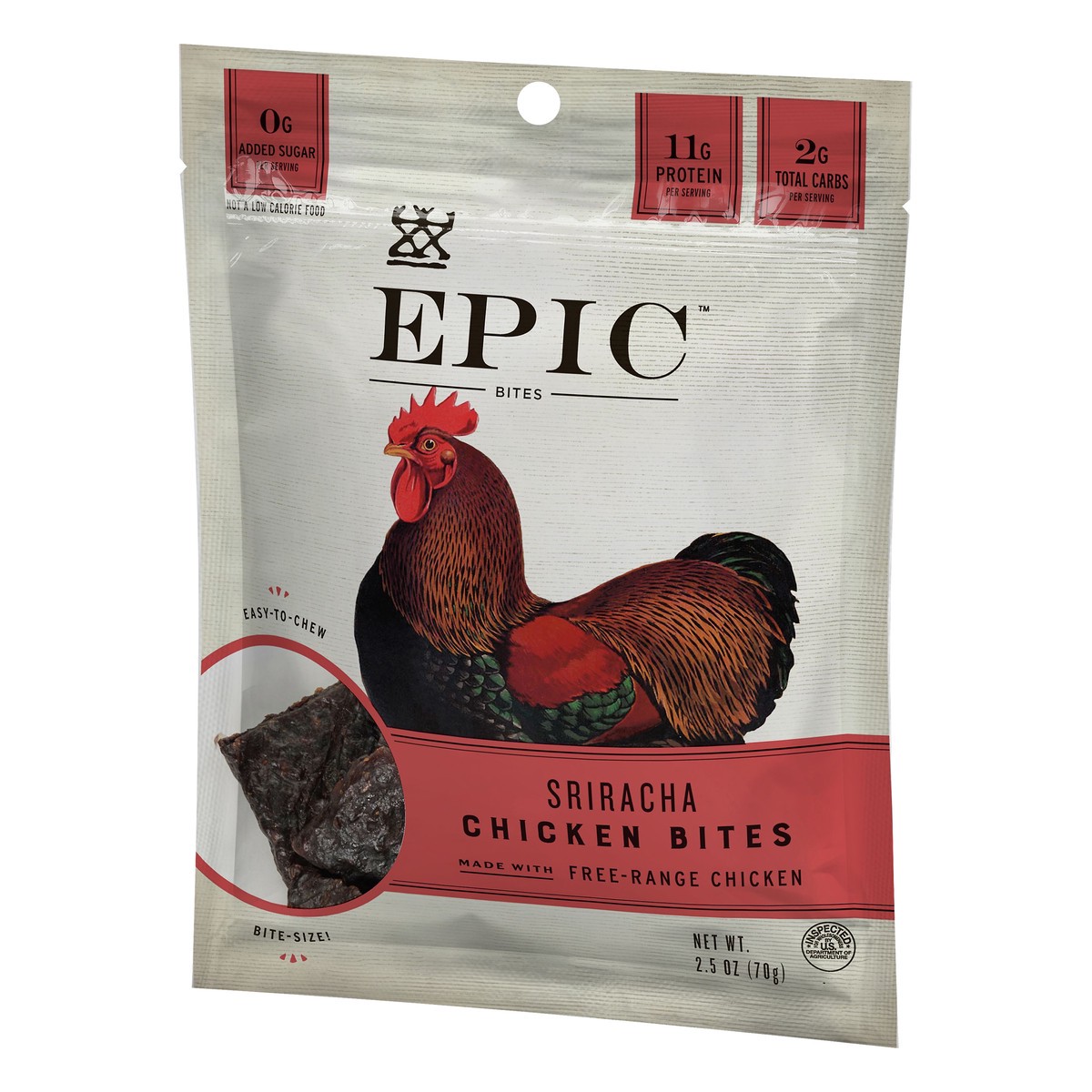 slide 5 of 9, EPIC Chicken Sriracha Bites, 1 ct