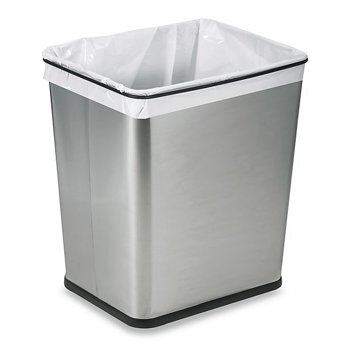 slide 1 of 1, Polder Under-The-Counter Recycle/Trash Can, 7 gal