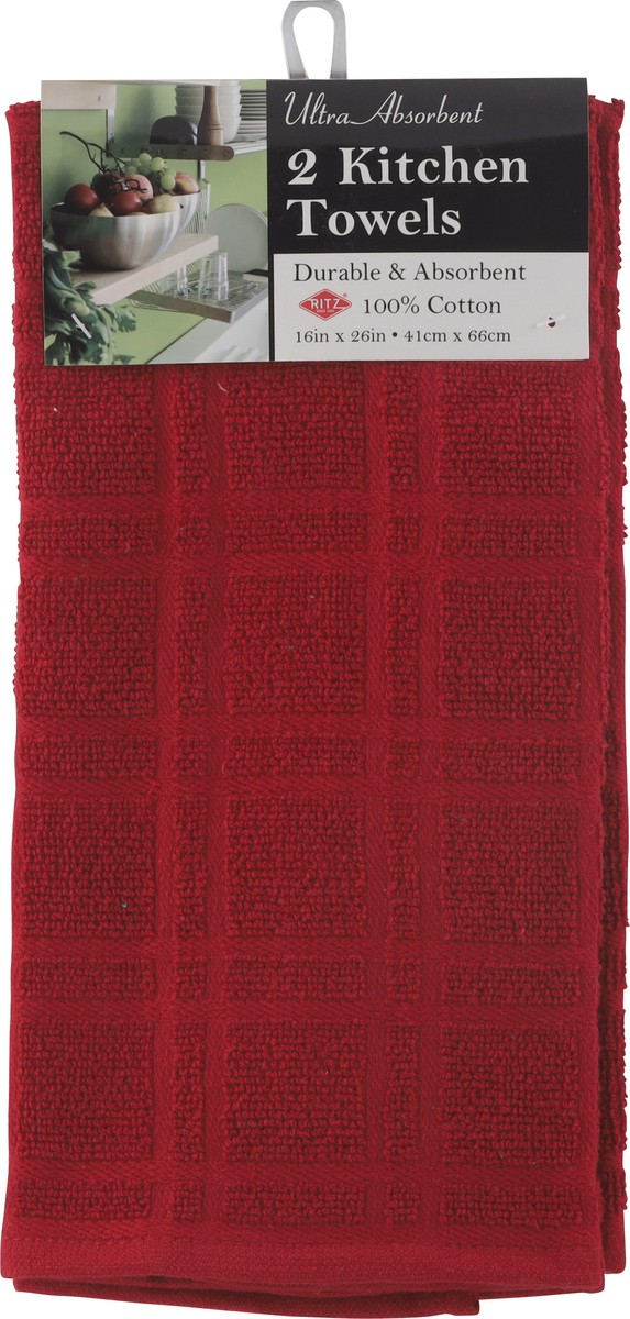 slide 6 of 12, Ritz Paprika Ultra Absorbent Kitchen Towels 2 Each, 1 ct