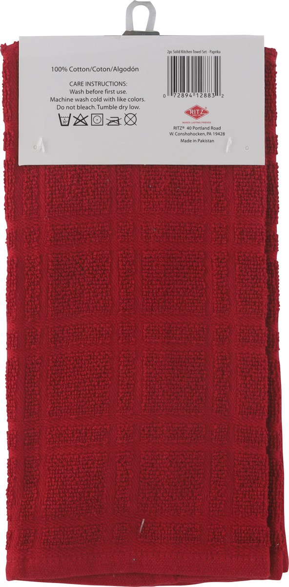 slide 10 of 12, Ritz Paprika Ultra Absorbent Kitchen Towels 2 Each, 1 ct