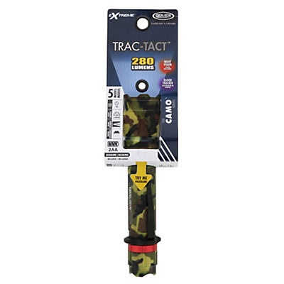 slide 1 of 1, Elite Police Security Brands Trac-tact Camo Flashlight, 1 ct