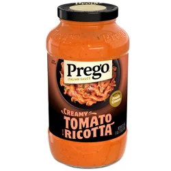 Prego Creamy Tomato Pasta Sauce With Ricotta Cheese, 23.75 oz