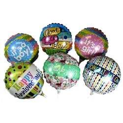 Encore Floral 9" All Occasion Airfilled Balloon Assortment