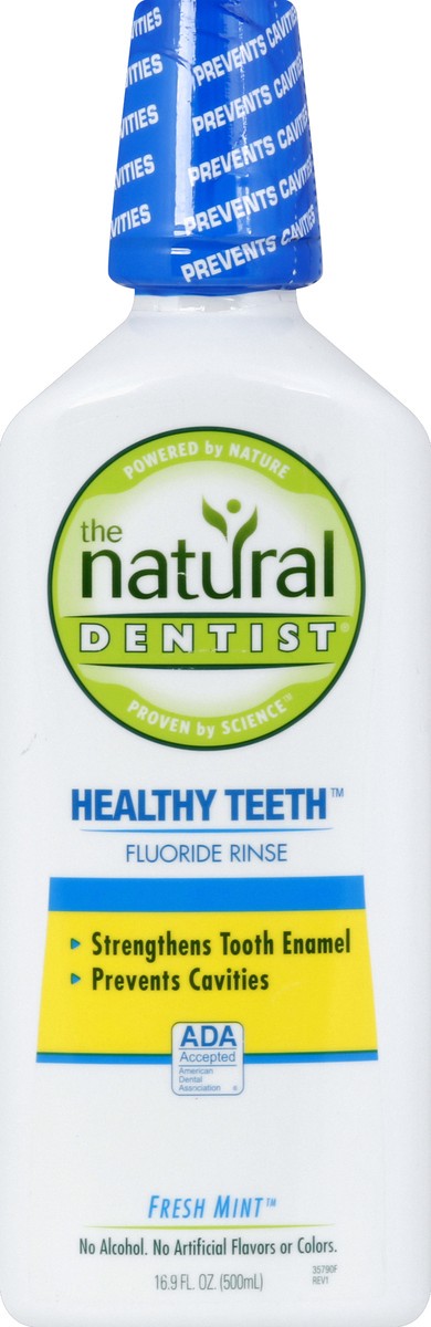 slide 1 of 3, The Natural Dentist Fluoride Rinse 16.9 oz, 16.9 fl oz