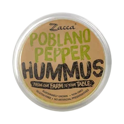 Zacca Roasted Poblano Hummus - 10 oz