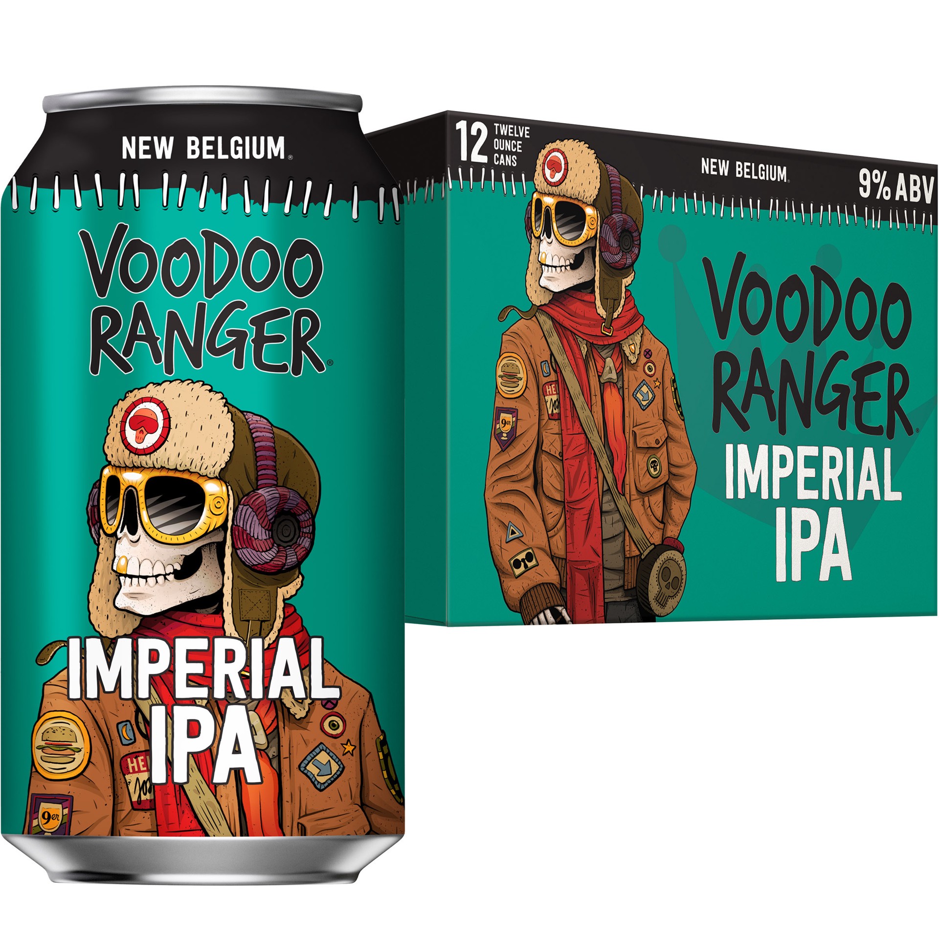 slide 3 of 4, Voodoo Ranger Imperial IPA Beer, 12 ct; 12 oz