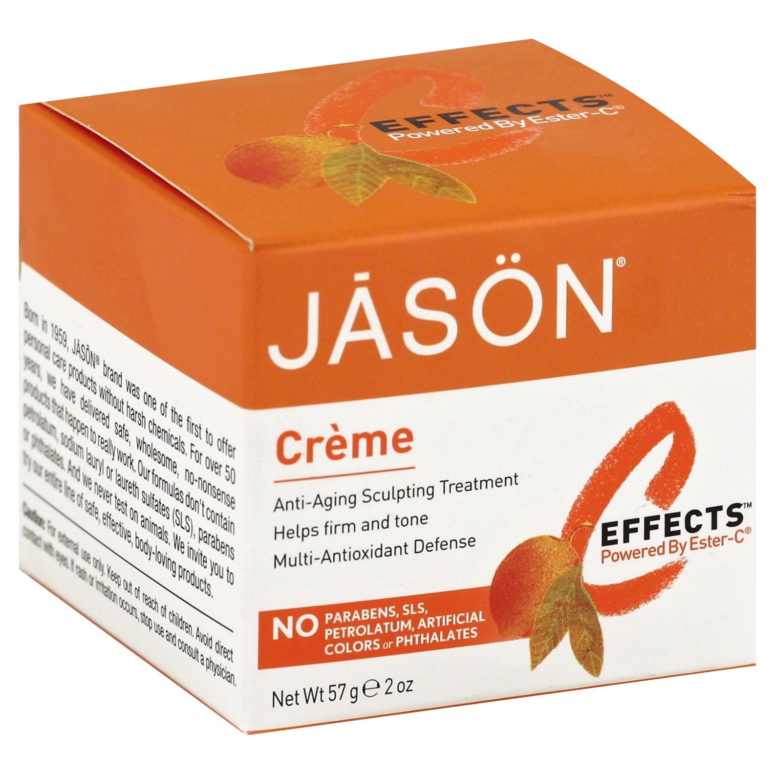 slide 1 of 5, Jason JĀSON C-Effects Face Creme 2 oz. Box, 2 oz