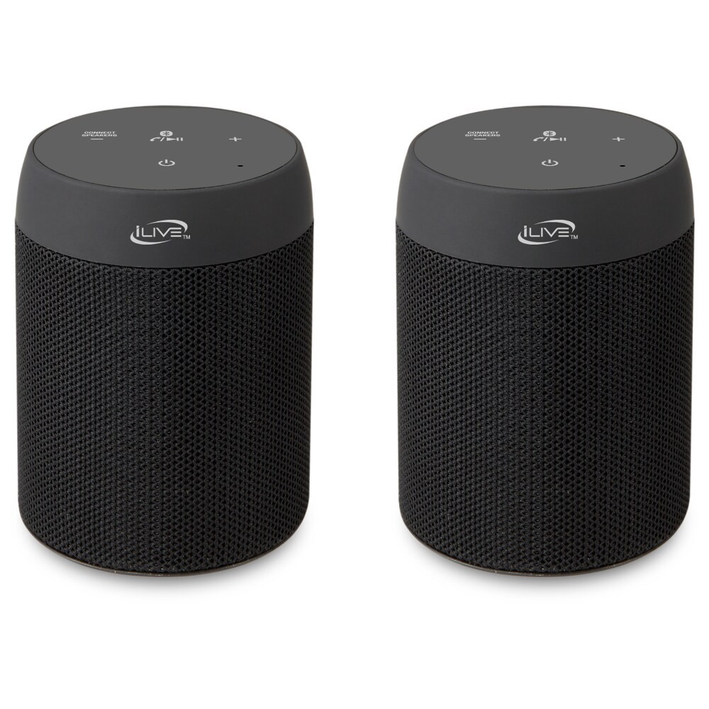 slide 1 of 4, iLive Portable Dual Wireless Speaker Pair, 1 ct