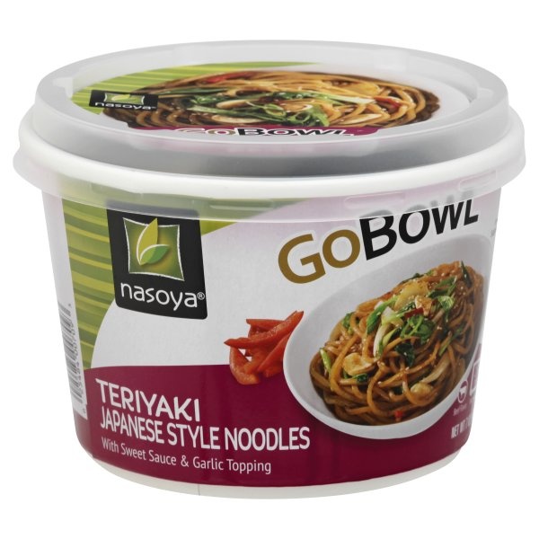 slide 1 of 3, Nasoya GoBowl Teriyaki Noodle Bowl, 7 oz