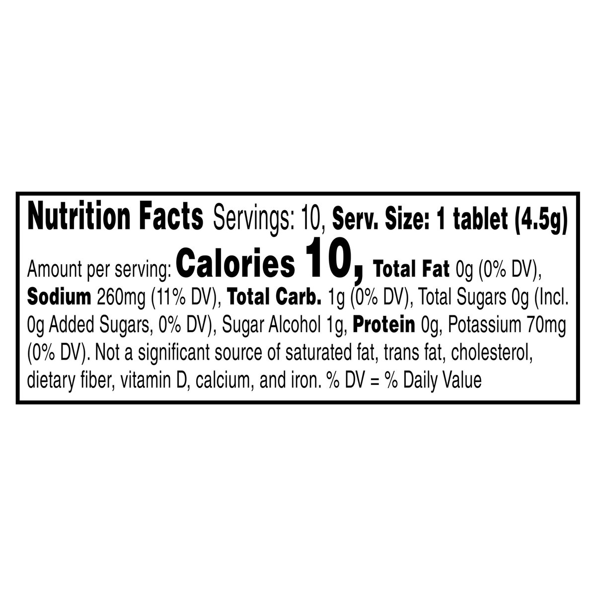 slide 5 of 6, Gatorade G Zero Tablets Glacier Cherry 1.6 Oz, 10 ct