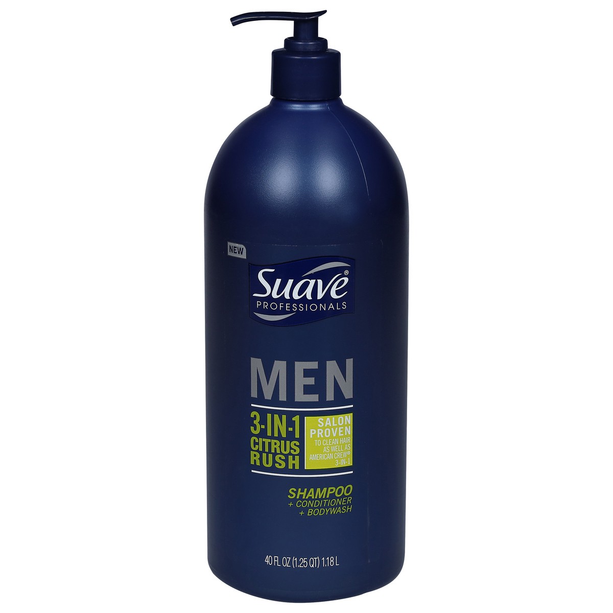 slide 13 of 13, Suave Professionals Men 3-in-1 Citrus Rush Shampoo + Conditioner + Bodywash 40 fl oz, 40 fl oz