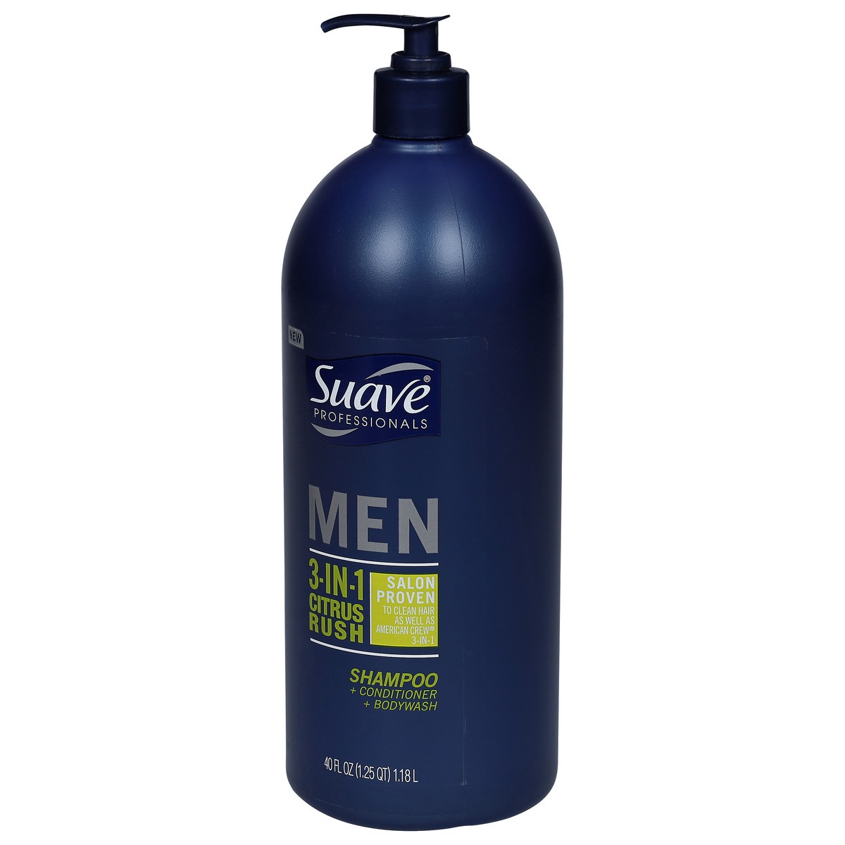 slide 8 of 13, Suave Professionals Men 3-in-1 Citrus Rush Shampoo + Conditioner + Bodywash 40 fl oz, 40 fl oz