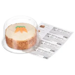 Rich's 7 in Double Layer Carrot Cake with Cream Cheese Icing Round