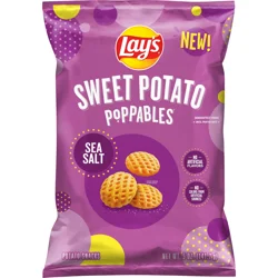 Lay's Poppables Potato Snacks Sweet Potato Sea Salt 5 Oz