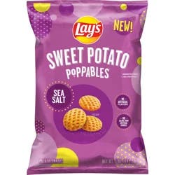 Lay's Poppables Potato Snacks Sweet Potato Sea Salt 5 Oz