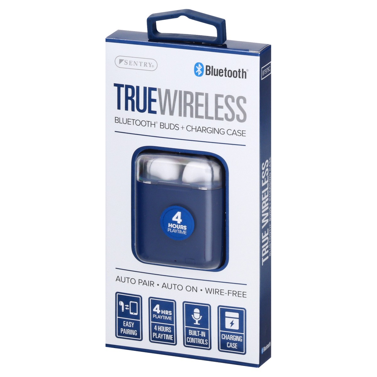 slide 3 of 8, Sentry True Wireless Bluetooth Buds + Charging Case 1 ea, 1 ct