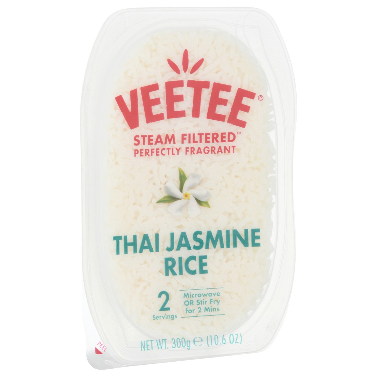 slide 7 of 9, VeeTee Steam Filtered Thai Jasmine Rice 10.6 oz, 10.6 oz