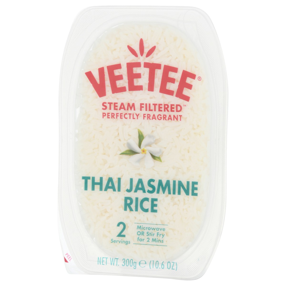 slide 2 of 9, VeeTee Steam Filtered Thai Jasmine Rice 10.6 oz, 10.6 oz