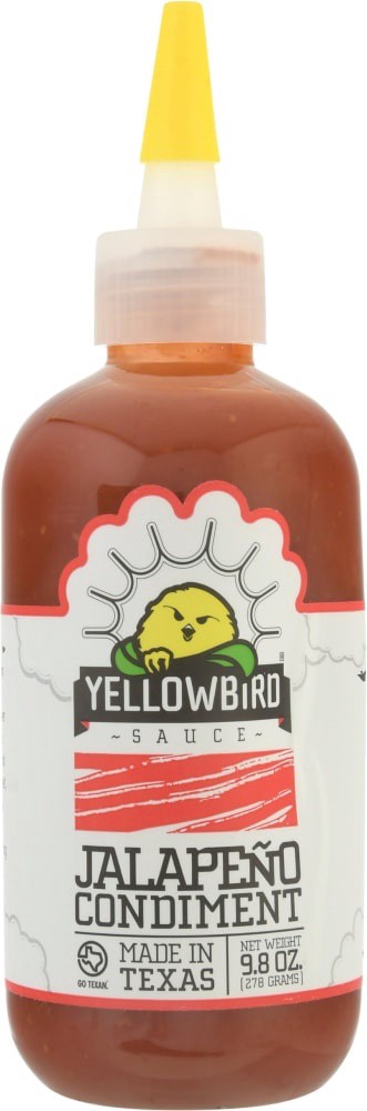 slide 1 of 9, Yellowbird Sauce Jalapeno Condiment 9.8 oz, 9.8 oz