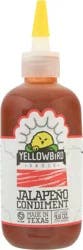 Yellowbird Sauce Sauce Mellow Hot Jalapeno Hot Sauce 9.8 oz