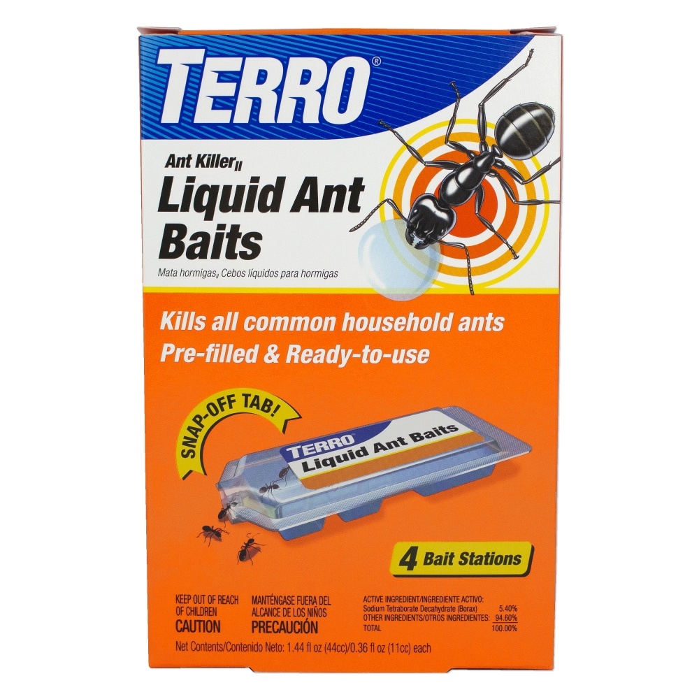slide 1 of 1, TERRO Liquid Ant Killer Baits, 4 ct