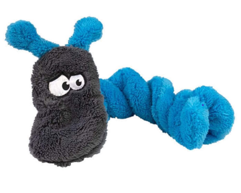 slide 1 of 1, Cycle Dog Duraplush Coil Caterpillar - Blue, 1 ct
