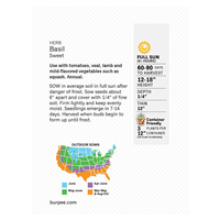 slide 4 of 5, Burpee Sweet Basil Seeds, 1 ct