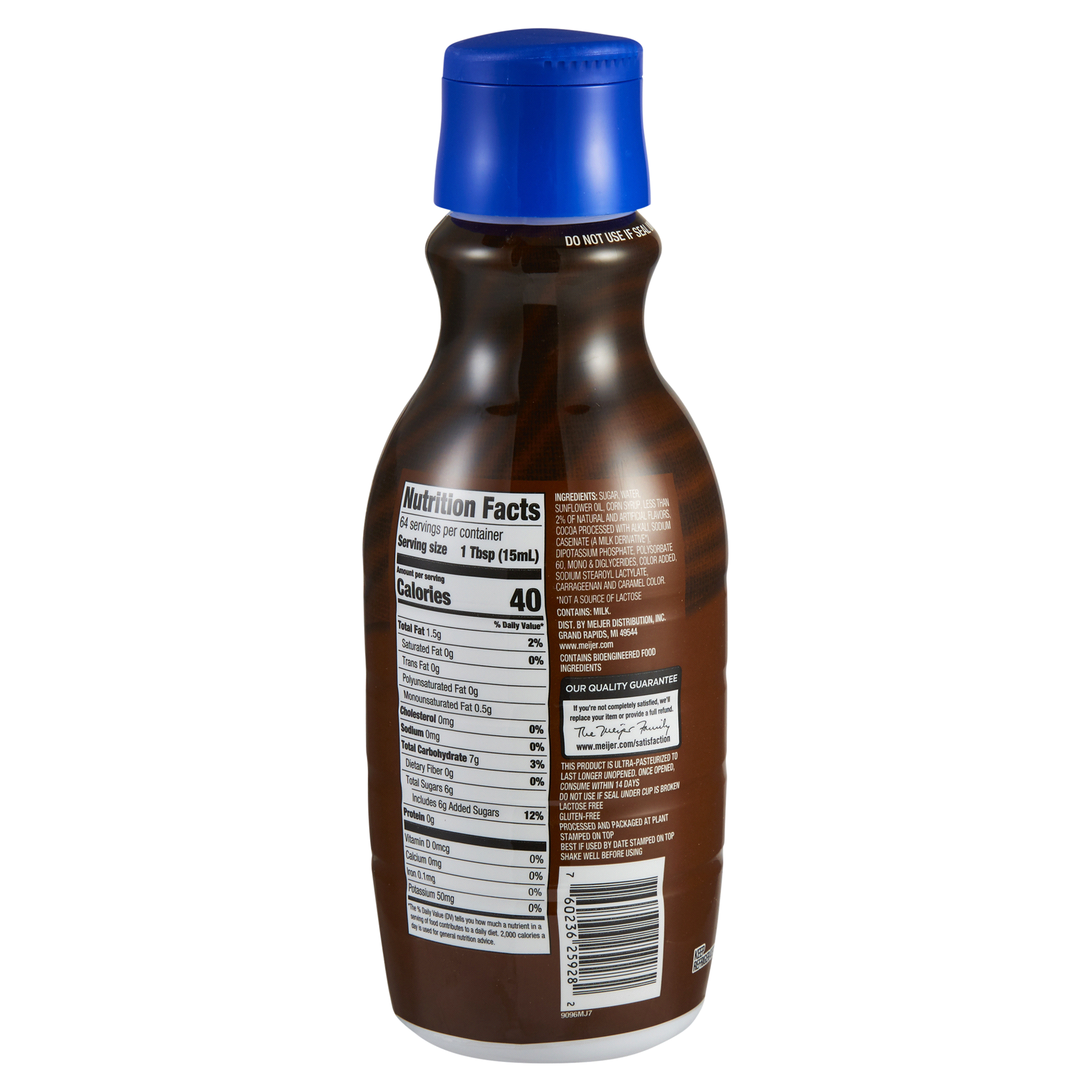 slide 5 of 5, Meijer Chocolate Carmel Coffee Creamer, 32 oz