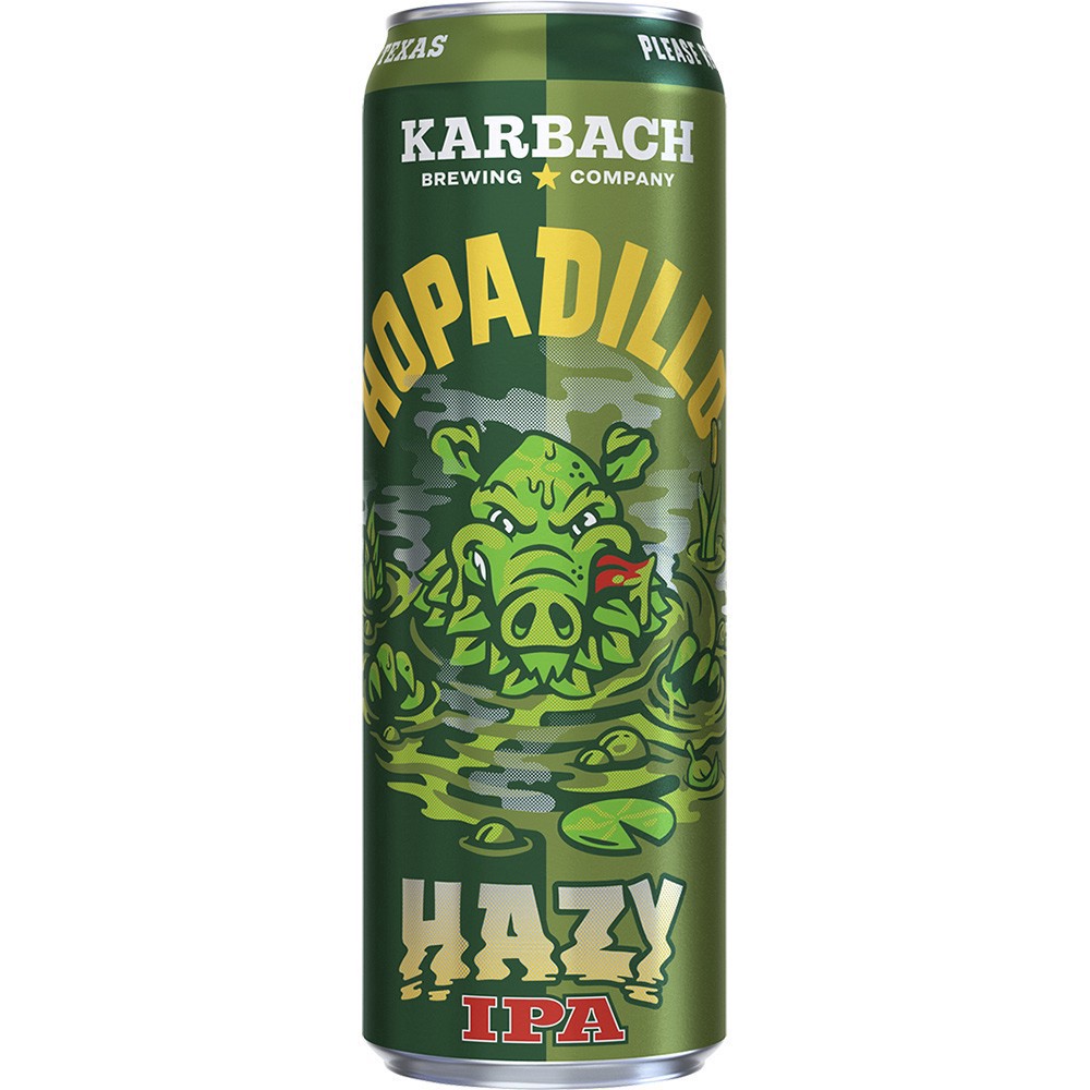 slide 1 of 1, Karbach Brewing Co. Karbach Hopadillo Hazy, 19 oz