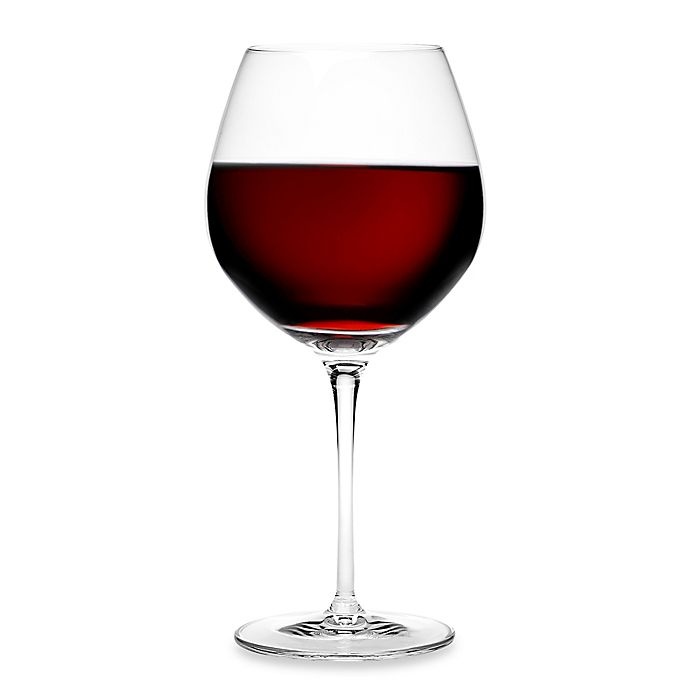 slide 1 of 3, Luigi Bormioli Crescendo SON.hyx Burgundy Wine Glasses, 4 ct