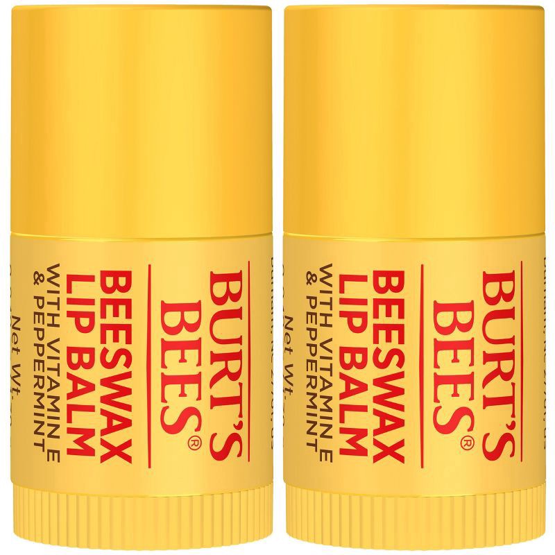 slide 11 of 14, Burt's Bees Beeswax Lip Balm - 0.049oz/2ct, 0.049 oz, 2 ct