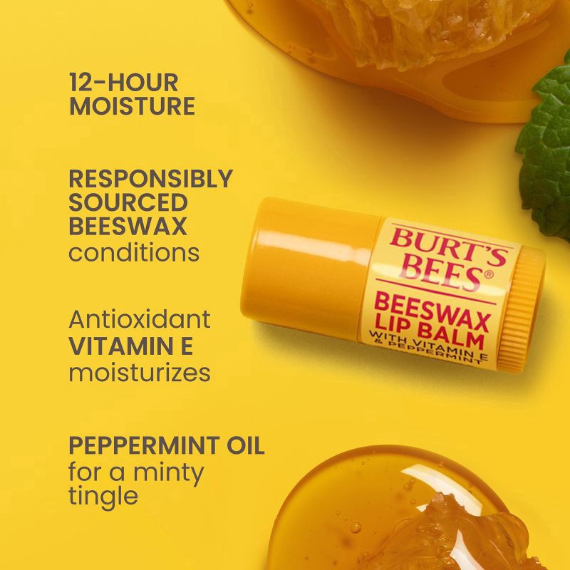 slide 14 of 14, Burt's Bees Beeswax Lip Balm - 0.049oz/2ct, 0.049 oz, 2 ct