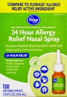 slide 1 of 1, Kroger 24Hour Allergy Relief Nasal Sprays, 0.53 oz