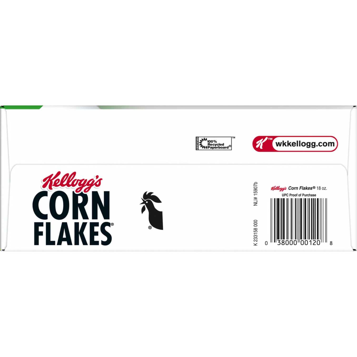 slide 3 of 8, CORN FLAKES Kellogg's , Breakfast Cereal, Original, Fat Free, 18 oz