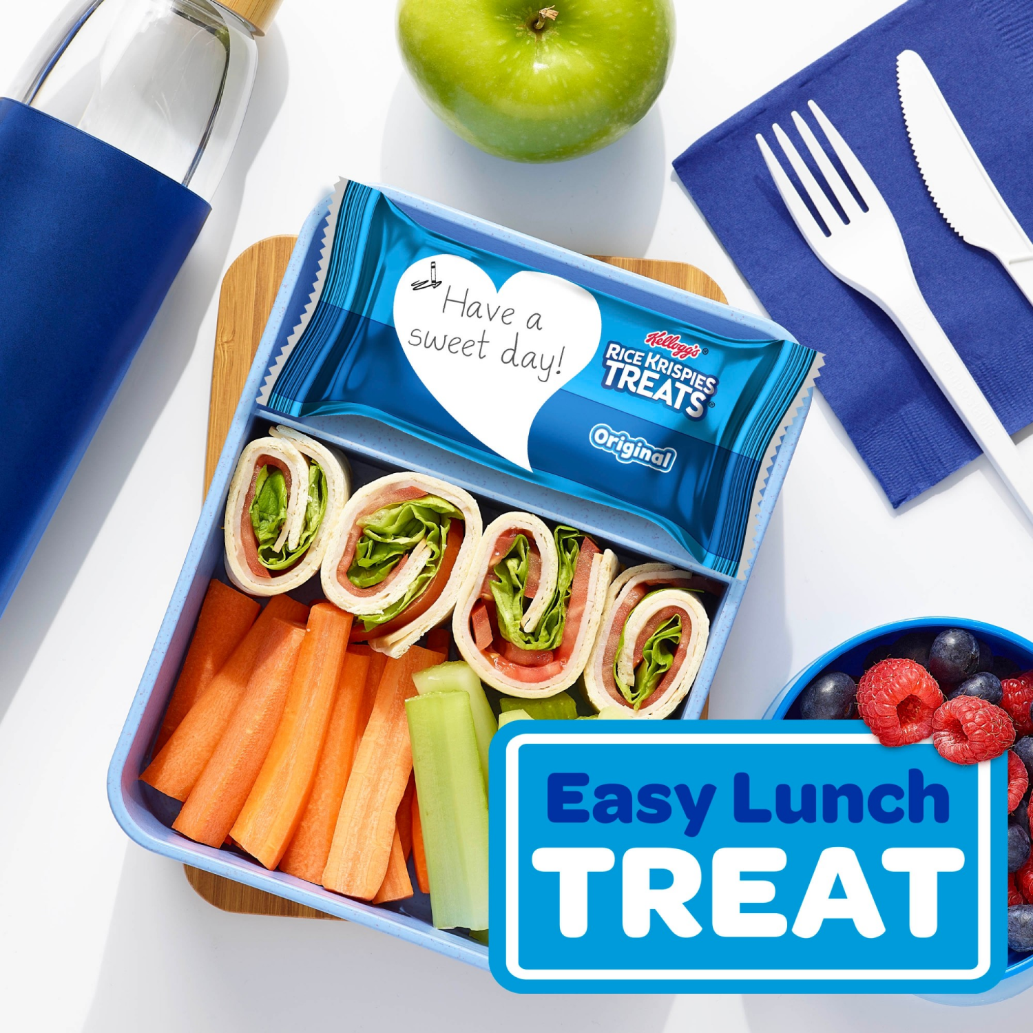 slide 2 of 8, Rice Krispies Treats Crispy Marshmallow Squares Original, 40 ct