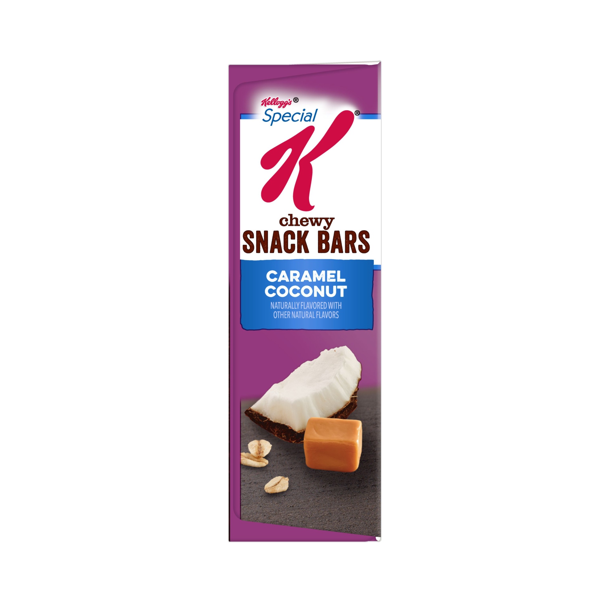 slide 4 of 7, Special K Caramel Coconut Chewy Snack Bars, 6 ct; 0.88 oz