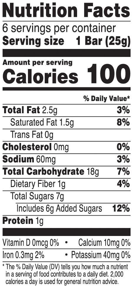 slide 6 of 7, Special K Caramel Coconut Chewy Snack Bars, 6 ct; 0.88 oz