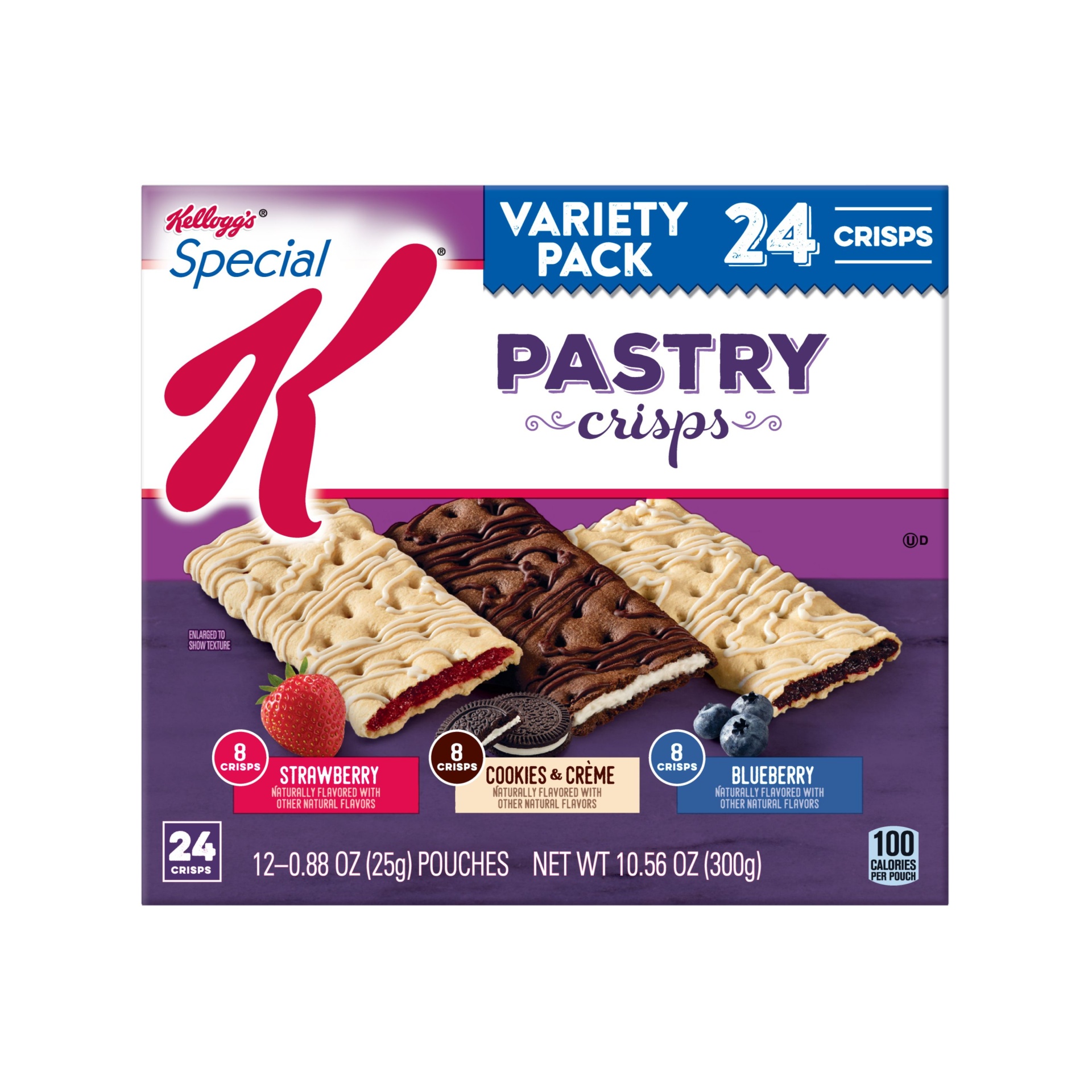 slide 4 of 7, Special K Pastry Crisps Variety Pack, 10.56 oz