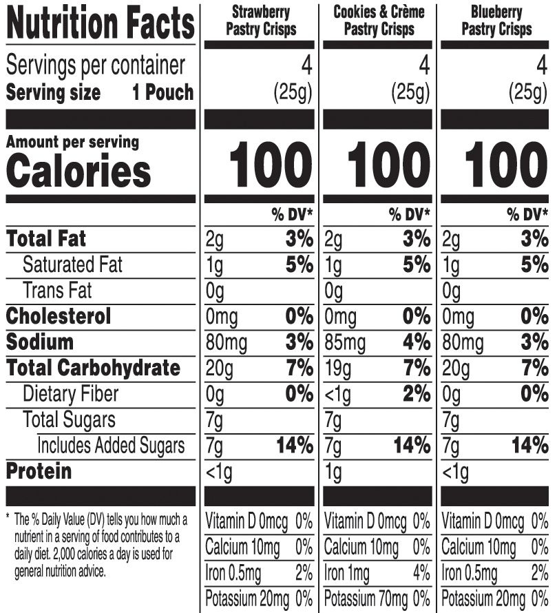 slide 6 of 7, Special K Pastry Crisps Variety Pack, 10.56 oz