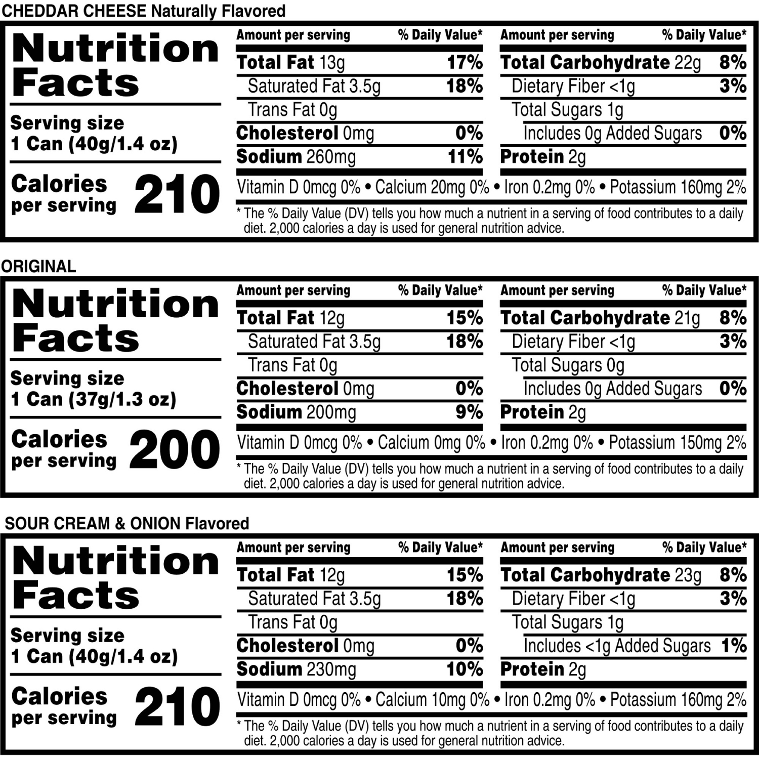 slide 2 of 7, Pringles Variety Pack Potato Crisps Chips, 10 ct