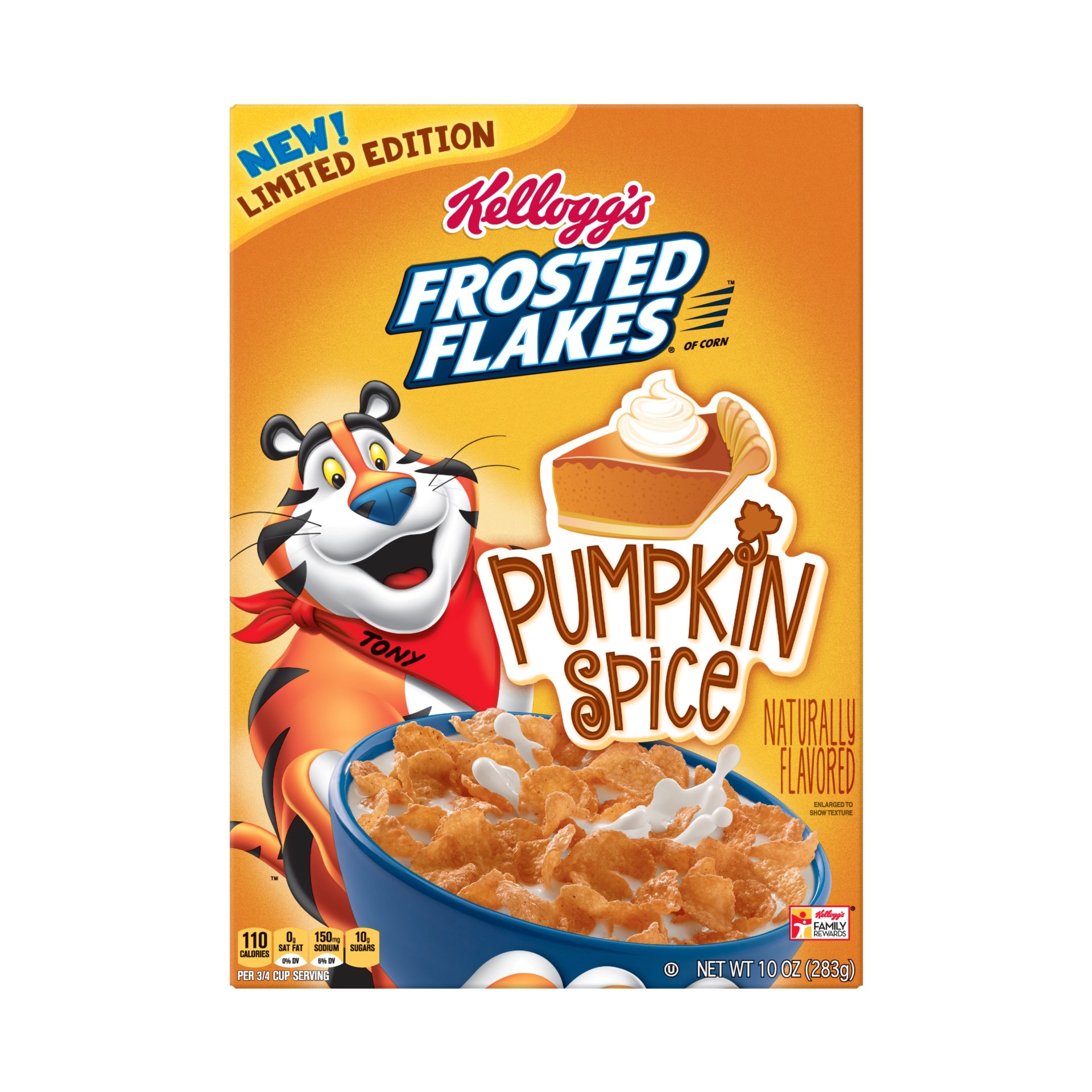 slide 2 of 7, Kellogg's Frosted Flakes Pumpkin Spice, 10 oz