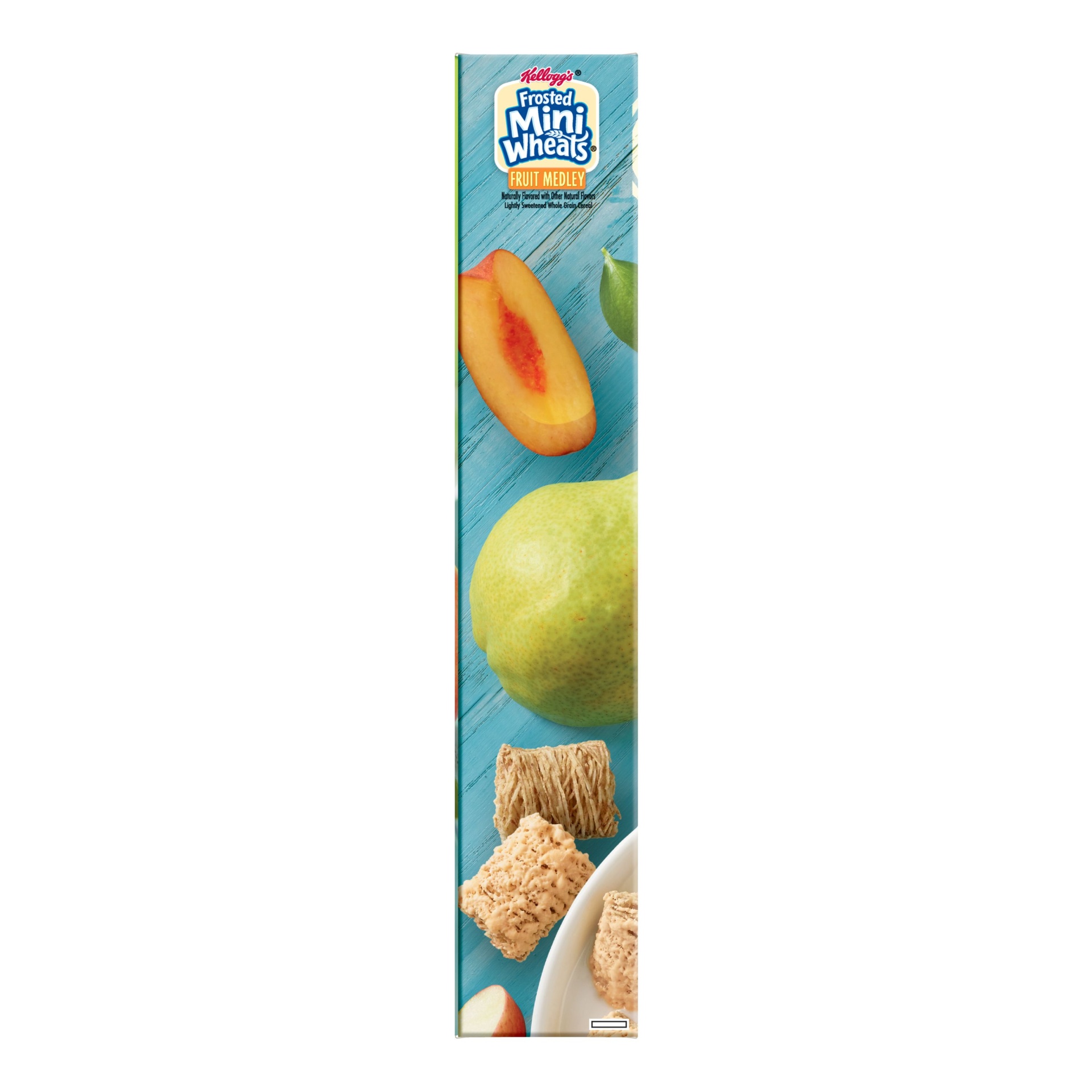 slide 4 of 7, Mini-Wheats Breakfast Cereal Fruit Medley Limited Edition, 15.5 oz