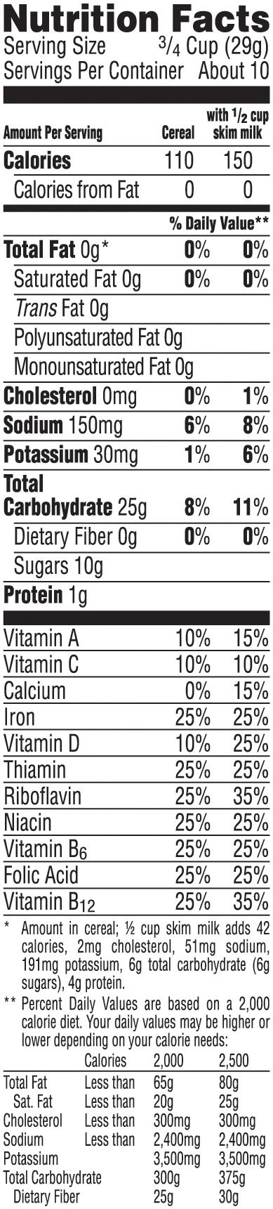 slide 6 of 7, Kellogg's Frosted Flakes, Breakfast Cereal, Banana Crme, An Excellent Source of 7 Vitamins and Minerals, 10.7 oz