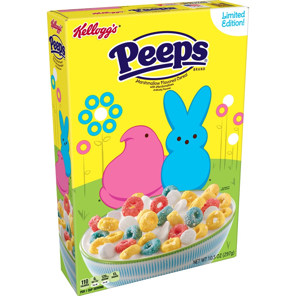 slide 5 of 5, Kellogg's Peeps Kelloggs Cereal, 10.5 oz