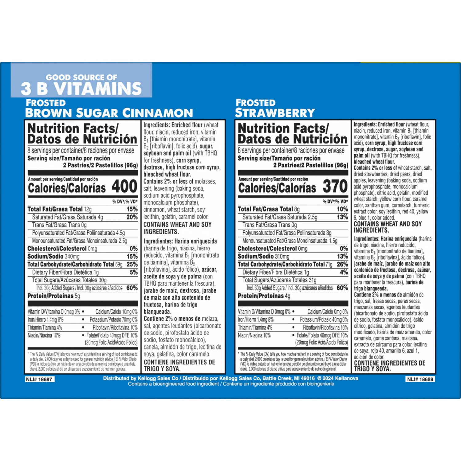 slide 3 of 8, Pop-Tarts Variety Pack Toaster Pastries, 2 ct