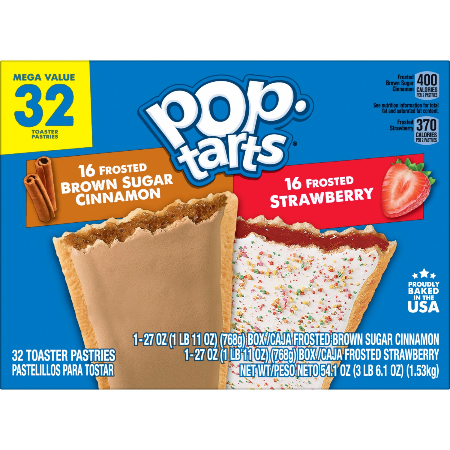slide 7 of 8, Pop-Tarts Variety Pack Toaster Pastries, 2 ct